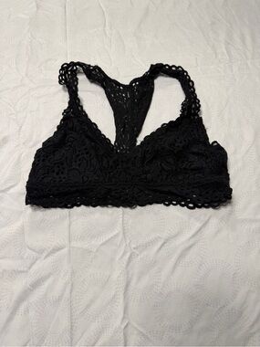 Ardene Black Lace Racerback Bralette